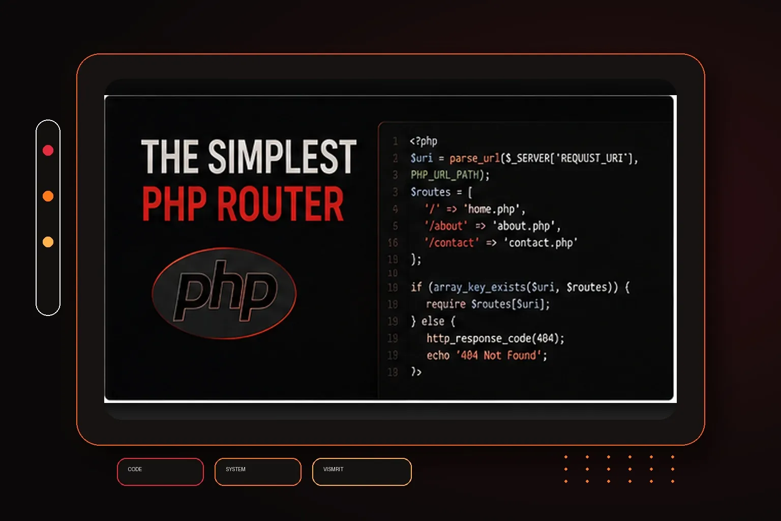 The Simplest PHP Router